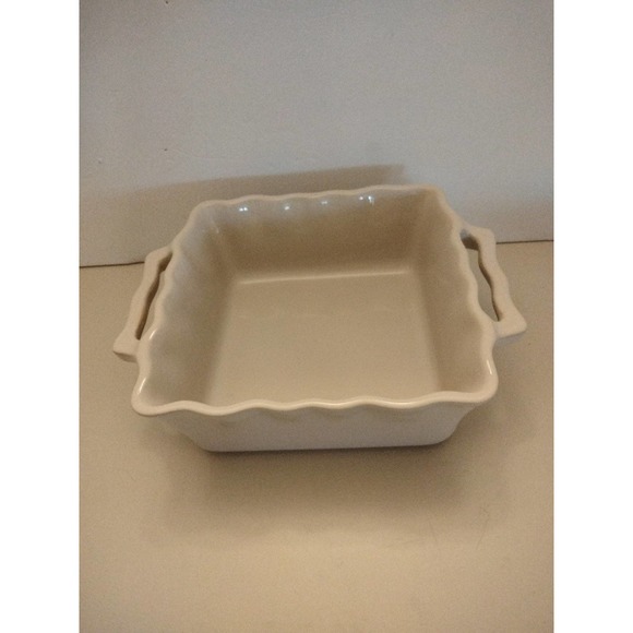 Dining Appolia France Stoneware 7 X 7 Square Casserole Dish With